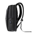 Large Capacity Travel Nylon Waterproof Anti-Theft USB Charger Smart Laptop Backpack Bag with Security Coded Lock
